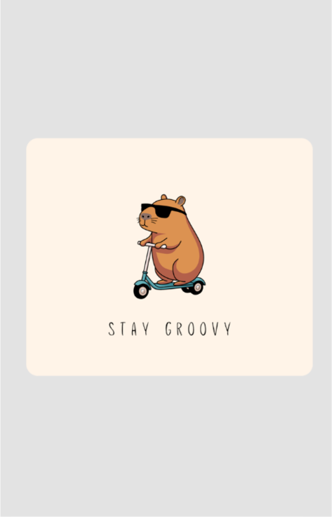 Stay Groovy Mousepad - BTB